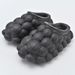 Shit Stepping Waterproof Cotton Slippers For Women In Winter, Fashionable And Thick Soled, Warm And Non Slip, Home Couple Cotton Shoes For Men_vogvips.com