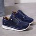 New Women's Wear-resistant Wedge Sneakers Lightweight Female Womens Vulcanized Breathable Shoes_vogvips.com