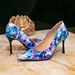 Women's High Heels Women's Fashionable Multi Color Printed Simple Pointed Stiletto High Heels Single Shoes Women_vogvips.com