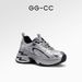 GGCC Autumn 2025 New Women's Fashion Casual Versatile Lightweight Breathable Dad Height Increasing Shoes_vogvips.com