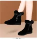 Womens Degree Resistant Fur Ankle Multiple Colors Warm Lined Rhinestone Snow Non Slip Flat Suede Winter Boots For Cold_vogvips.com
