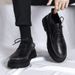 European Warm Series 2025 New Autumn Winter British Business Formal Sports Black Casual Wedding Leather Shoes Men's Low-top Martin Boots_vogvips.com