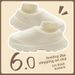 Waterproof Cotton Slippers For Women, Autumn Winter, Outdoor Indoor, Thick Sole, Height Increasing, Non-Slip, Closed_vogvips.com