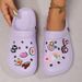 Clogs Platform Slippers Women Home Flat Luxury Designer Woman Shoes House Summer Sandals Casual Beach Fashion Footwear_vogvips.com
