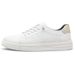 Men's Round Head Board Shoes Cowhide Surface Breathable Small Hole Casual Little White Shoes Low-top Sports Men's Shoes_vogvips.com