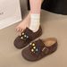 2025 Trendy Retro Tassel Beaded Shoes For Women Autumn New Fashion Versatile Lightweight Slip-On Flats_vogvips.com