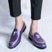 Men Flat Summer Walk Metal Lock Slip-on Lazy Loafers Causal Moccasin Comfort Driving Wedding Party Shoes_vogvips.com