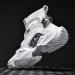 High-top Sock Sneakers Men Trendy Hip-hop Sports Shoes Male Mesh Breathable Jogging Shoes Oversize Walking Shoes Male Footwear_vogvips.com