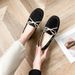 Jiajia 2024 Women's Genuine Leather Loafers Slip-On Soft Sole Pregnant Women Shallow Mouth Flat Shoes Breathable Comfortable_vogvips.com