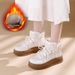 High-top Snow Boots Winter Fleece Lined Thickened 202 New Style Outdoor Warm Non-slip Short Cotton Shoes For Women_vogvips.com