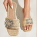Women’s Shoes New Square Head Straw Flat Heel Outdoor Daily Casual All Match Slippers For Women_vogvips.com