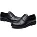 Formal New Style Three-Joint Lace-Up Business Three-Pointed Casual Fashion Trend Work Leather Men's Shoes_vogvips.com