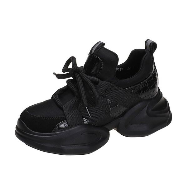 Minimalist White Dad Shoes - Elevated Platform Sneakers (All-Day Comfort, Slip-Resistant, True To Size)_vogvips.com