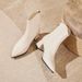 Chunky Heel Pointed Toe Short Boots For Women, Autumn And Winter Single Boots, 2025 New Mid-Calf Boots, French Style Elegant Leath_vogvips.com