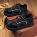 Large Size 2026 Spring New Thick-soled Derby Shoes Men's Shoes Non-slip British Round Toe Workwear Shoes Casual Leather Shoes_vogvips.com