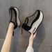 Hollow-out Women's Sandals 2026 Summer New Round-toe Special Mesh Breathable Casual Fashion Hot-selling Thick-soled_vogvips.com