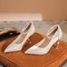6683E Pearl Chain Satin Fine Heel High Heels Women's Elegant French Style Versatile Single 2024 New Commuter Shoes_vogvips.com