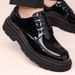 Suitable For All Seasons Autumn New Patent Business Formal Lace-up Shoes For Men Security Professional Breathable Men's Shiny Leather Large Size_vogvips.com
