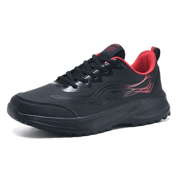 Autumn Winter Leather Sports Men's Seasonal Casual Super Light And Healthy Walking Shoes, Travel Shoes_vogvips.com