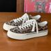 Men’s Leopard Print Canvas Sneakers, Thick Sole Platform Shoes, American Streetwear Fashion American Street Style Platform Sneakers_vogvips.com