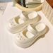 Mary Jane For Women, Thick-Soled EVA Clogs, One-Strap Sweet Sandals, Women's Closed-Toe Slippers, Beach Shoes_vogvips.com