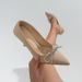 Elegant French Crystal Bow Pointed-Toe High Heels – Stylish Summer Dress Shoes For Women & Men (Black, Red, Beige)_vogvips.com