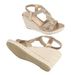 Women's Braided Wedge Sandals For Women - Adjustable Ankle Strap Summer Shoes With Thick Platform_vogvips.com