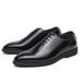 Men's Large Size New Casual Fashion Simple Lace-up Korean Style Trendy Business Formal Leather Shoes_vogvips.com