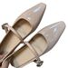 2025 New Shoe Square Head Casual Versatile French Fairy With Skirt Strap Women's Single Shoes_vogvips.com