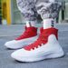 Curry Basketball For Men Spring High-Top Sports Shoes All-Star Soft Sole Shock Absorption Wear-Resistant Practical Boots_vogvips.com