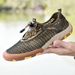 New Breathable Pigskin Outdoor Sports And Leisure Men's Fashionable Thin Lightweight Mesh Trendy Shoes_vogvips.com