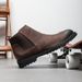 European Warm Series Straight Winter High-top Leather Shoes British Short Trendy Fashion Men's Martin Boots_vogvips.com
