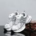 Men's Spring Summer Casual Breathable Chunky Shoes Comfortable Thick Sole Versatile Footwear Fashion Height Increasing B2409_vogvips.com