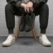Men's White Top Layer Cowhide Leather Shoes Soft Breathable Low Top Skateboard Sneakers Casual Trendy Versatile Soft Sole_vogvips.com