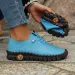 New Comfortable Soft Leather Loafers For Casual Flat Bottom Mom Shoes Fashion Outdoor Sneakers Women_vogvips.com