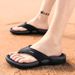 Massage Flip Flops For Men Summer Breathable Beach Shoes Sandals Men Luxury Flip Flops Breathable Men's Slippers_vogvips.com