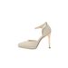 25 Year New Pointed Thin High Heel Waterproof Platform Hollow Back Bag With Champagne Sparkling Gold Powder 968-1_vogvips.com