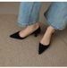2025 Summer New Model Simple Side-Cut Pointed Toe Stiletto Heel Versatile Elegant Slip-On High Heels_vogvips.com