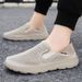 Men's Spring New Old Beijing Cloth Fly Weaving Breathable Non Stinky Foot Casual Soft Bottom Single Step Shoes_vogvips.com