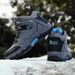 Men Hiking Shoes Men Outdoor Anti-slip Plush Wear-resistant Snow Men Shoes Low-top Breathable Comfortable Casual Shoes Men_vogvips.com