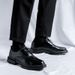 Men's Korean Wedding Groom Business Formal Brogue British Style Casual Leather Shoes Px25_vogvips.com