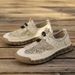 Men's Summer Breathable 2025 New Mesh Casual Hiking Sneakers Lightweight Slip-On Soft Sole Driving Shoes_vogvips.com