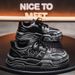 Spring New Breathable Little White Men's Trend Versatile Thick Sole Sports Casual Board Dad Trendy Shoes_vogvips.com