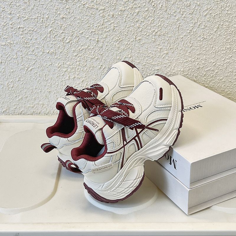 Children's Sports 2026 Spring And Autumn New Model Boys' Breathable Soft Sole Fashion Running Girls' Dad Non-Slip Shoes_vogvips.com