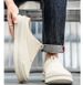 Half Slippers Men's Summer Wear Breathable Men's One-pedal Heelless Office Bag Head Slippers Sports Sandals_vogvips.com