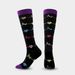 Sports elastic compression socks leg high cylinder body sculpting women's pressure socks_vogvips.com