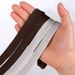 1.5cm widened shoelaces black gray brown single layer flat hat rope sports shoes board shoes shoelaces solid color casual shoelaces_vogvips.com