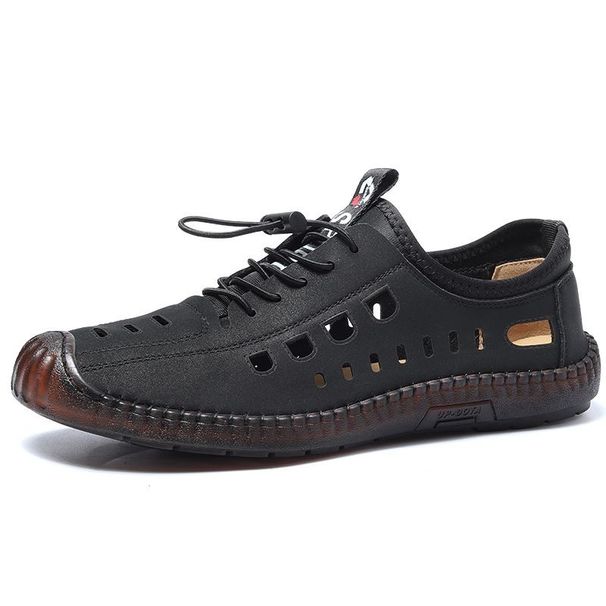 Oulun Men's Shoes, Large-Sized Summer Ox Band Sandals, Anti-Slip Driving Sports Style, Exclusively For E-Commerce, Casua_vogvips.com