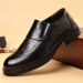 New business formal inner height-raising leather shoes for men light pointed toe cover shoes_vogvips.com