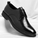 Men's Large Size Genuine Leather Brogue Shoes Classic British Style Business Dress Shoes_vogvips.com